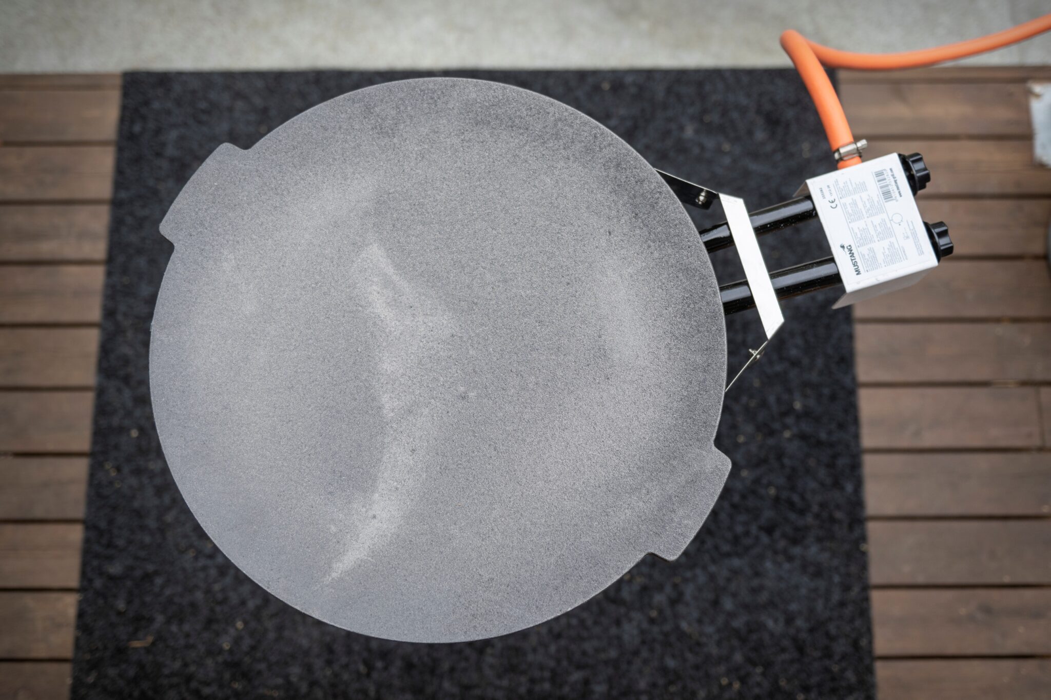 Чугунная сковорода садж с ножками 45 см — изображение 4