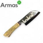 Uzbek kitchen axe Gyamkesh #10 - Image 4