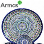 Uzbek classic tea set 10 items - Image 5