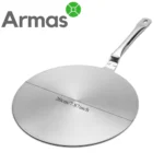 Indukcijas plīts adapteris 20 cm nerūsējošais tērauds