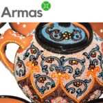 Uzbeku tējas servīzes komplekts "MOZAIKA" 10 priekšm. - Image 6