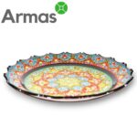 Decorative plate "MOZAIKA" - Lyagan (ceramic) 42cm - Image 3