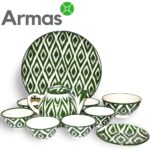 Uzbek tea set “ADRAS” 10 items - Image 2