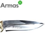 Kizlyar knife "SAFARI-1" (brass - lion, hornbeam) - Image 5