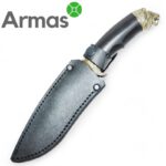 Kizlyar knife "SAFARI-1" (brass - lion, hornbeam) - Image 8