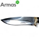 Kizlyar knife "SAFARI-1" (brass - lion, hornbeam) - Image 6