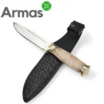 Kizlyar knife “ARROW” (brass, walnut) - Image 2