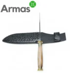 Kizlyar knife “ARROW” (brass, walnut) - Image 3