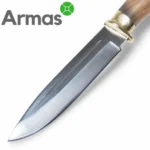 Kizlyar knife “ARROW” (brass, walnut) - Image 4