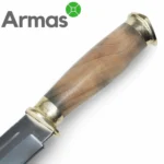 Kizlyar knife “ARROW” (brass, walnut) - Image 5