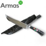 Uzbeku nacionālais nazis Pchak (nerūsējošais tērauds) 230/120