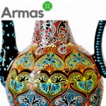 Uzbeku dekoratīva krūze "AZAMAT" - Image 3