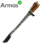 Šašliku iesmu komplekts "MEŽA FAUNA" 3x13x500mm - Image 3