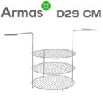 Решетка 3-ярусная (Размер Л/большая) АЛАДДИН, ДАСТАРХАН, АТАМАН, АЛАДДИН МИНИ, СКИФ