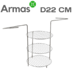 Решетка 3-ярусная (М размер/средняя) ДАСТАРХАН, АТАМАН, БОЛЬШОЙ, АЛАДДИН МИНИ, СКИФ, ЕСАУЛ, ОХОТНИК