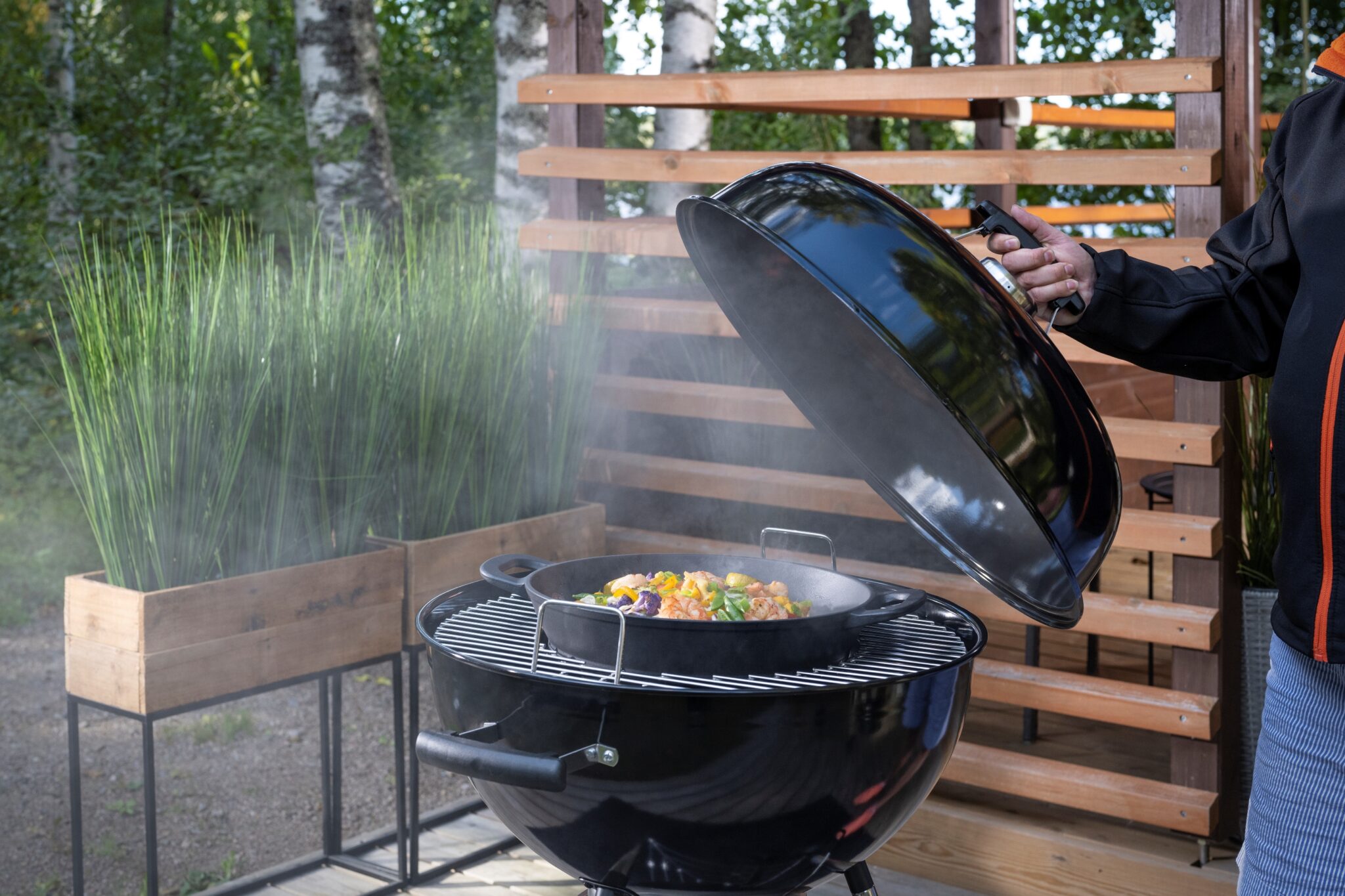 Cast iron pan WOK D35cm - Image 5