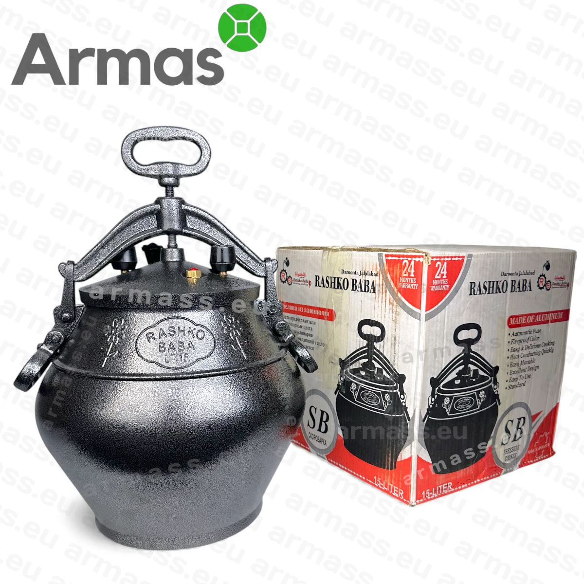 Oriģinālais Afgāņu kazans 15L