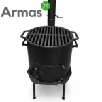 Krāsns kazanam 16–22L ar skursteni D44 cm, 3 mm - Image 24