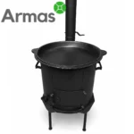 Krāsns kazanam 16–22L ar skursteni D44 cm, 3 mm - Image 25