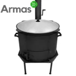Krāsns kazanam 16–22L ar skursteni D44 cm, 3 mm - Image 18