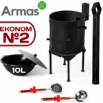 uzbeku kazans 10l komplekts