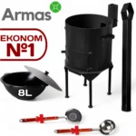 uzbeku kazans 8l komplekts