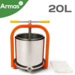 Sulu spiede – prese LAN 20L ar filtrēšanas maisiņu