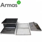 Smokehouse with hydro-protection