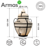 Tandirs ALADDIN ar atvāžamu vāku - Image 2