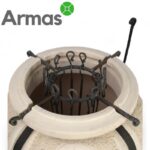 Tandīrs ATAMAN grilam un cepšanai dārzā