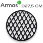 Решетка-гриль чугунная для стейков 275мм