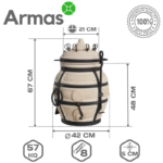 Tandirs DONSKOJ ar vaku darza