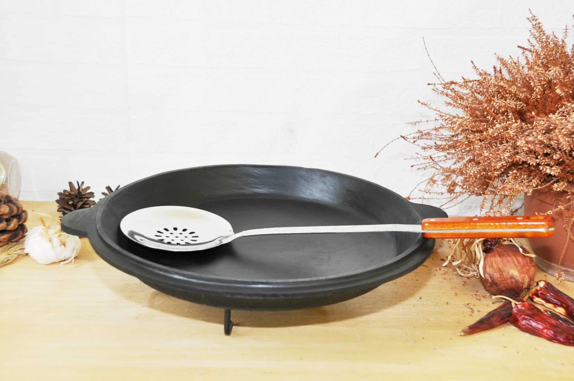 Cast iron pan-lid for 12L cauldron D41 - Image 3