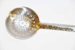 Slotted spoon with holes made of stainless steel with a wooden handle 64cm - Image 3