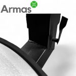 Oven Stove for 16-22L cauldron with chimney D44cm/3mm - Image 5