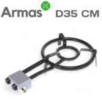Riņķa gāzes deglis D35cm/9kW