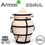 Tandīrs JESAUL ar vāku dārzā