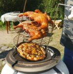 Tandoor 1-tier rack (M size) DASTARHAN, ATAMAN, BIG, ALADDIN MINI, SKIF, ESAUL, HUNTER - Image 2