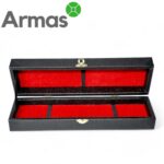 Подарочный футляр для ножа (дерево/кожа)