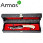 Подарочный футляр для ножа (дерево/кожа) — изображение 2