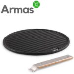 Чугунная сковорода для гриля 30 см