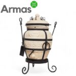 Tandīrs OHOTNIK ar statīvu un vāku