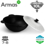 Uzbeku čuguna kazans 10l