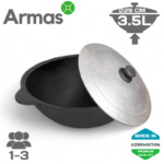 Uzbeku čuguna kazans 3,5l