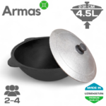 Uzbeku čuguna kazans 4,5l