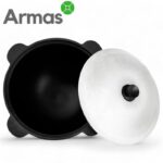 Čuguna uzbeku kazans 3.5L ar vāku - Image 4