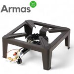 Gāzes deglis ar pjezo un termo drošinātāju MEGA ZEUS/MEVA 7kW - Image 4