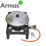 Gāzes deglis ar pjezo un termo drošinātāju MEGA ZEUS/MEVA 7kW - Image 2