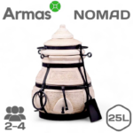Тандыр КОЧЕВНИК/NOMAD Amphora с крышкой для сада