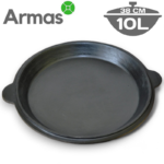 Cast iron pan-lid for 10L cauldron D38
